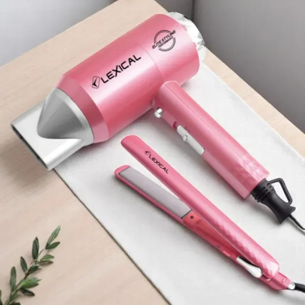 Ensemble Séche Cheveux + Lisseur Lexical LGW-5810