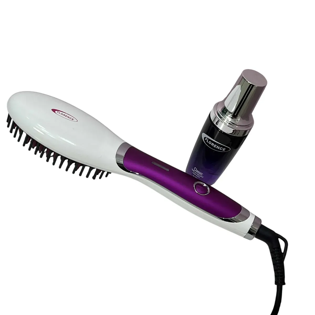 Brosse à Cheveux avec sérum Florence HK449-1 - Violet