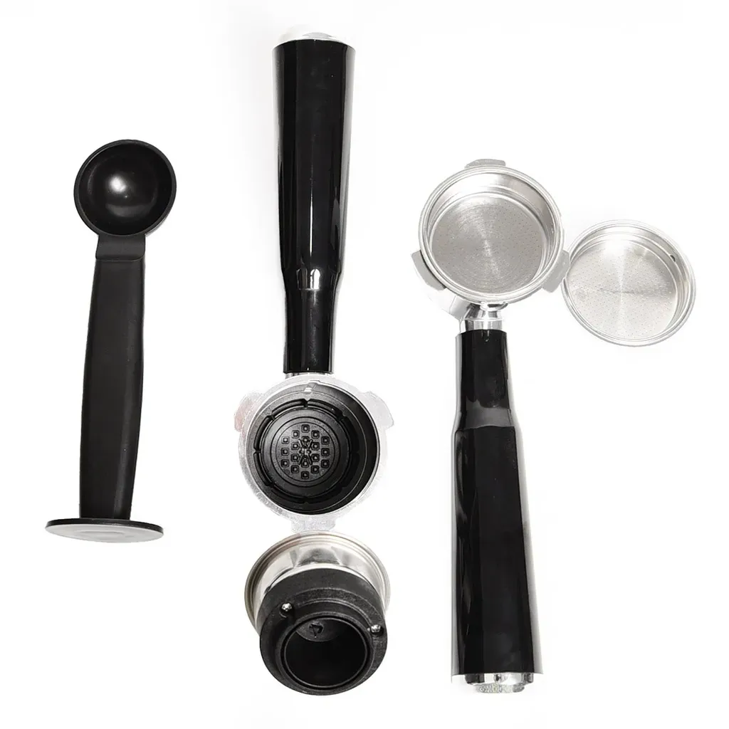 Machine à café Florence 5 en 1 HK459 - Expresso et nespresso - 1350 Watts - 20 Bars - 1,5 Litres