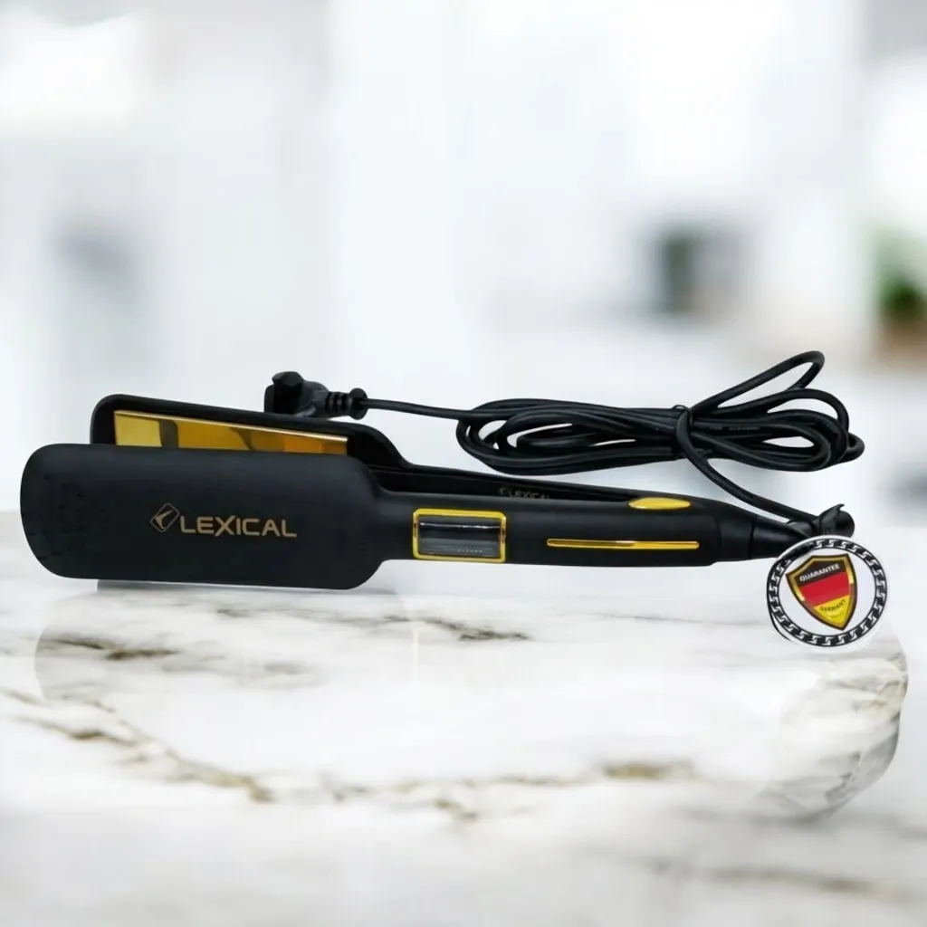 Plaque Cheveux avec Sérum Gratuit Lexical LHS-5390 65 Watts - Noir