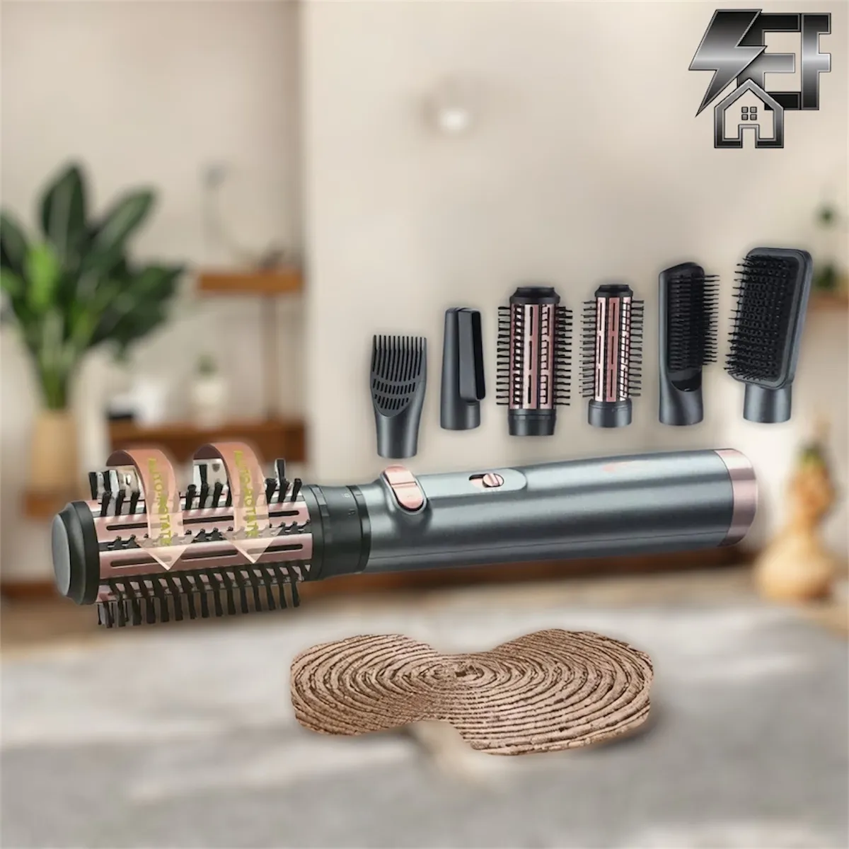 Brosse Soufflante 8 en1 Florence HK401 - 1000 Watts