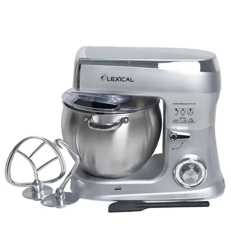 Robot Pétrin Lexical LMB-1850-8 - 1500 Watts - 8,5 Litres - Gris