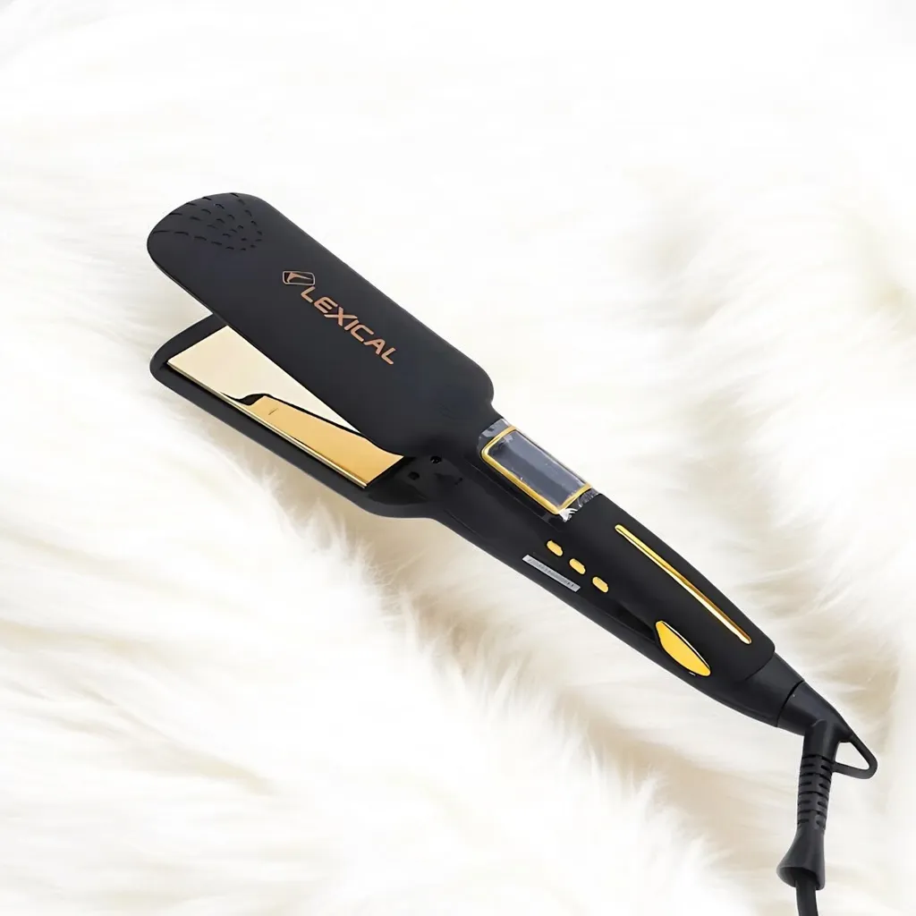 Plaque Cheveux avec Sérum Gratuit Lexical LHS-5390 65 Watts - Noir