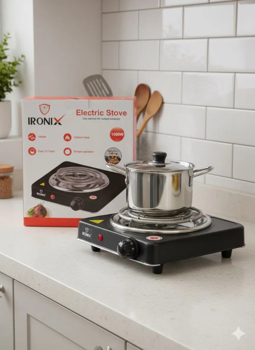 Electric Stove IRONIX  - WMN55-2  -  1000 Watts